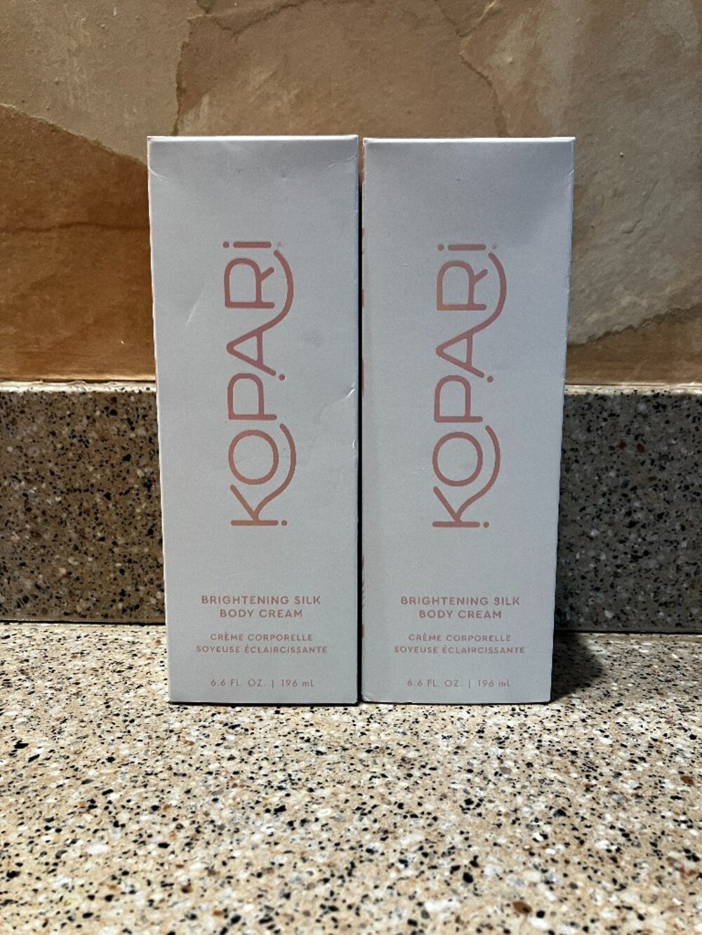 KOPARI Set of 2 Brightening Silk Body Creams!! NIB